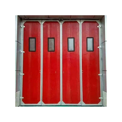创意 工业折叠门 彩钢折叠门 厂房工业门