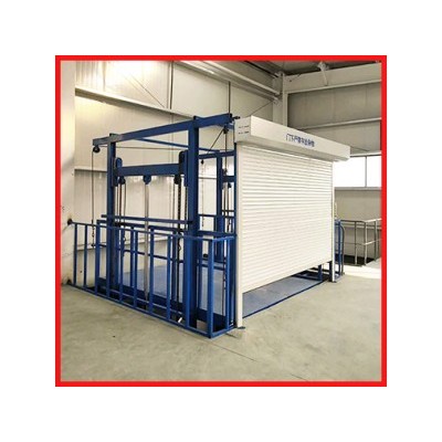 厂房仓库简易小型货梯货物提升机 室内外安装货梯 安全防坠