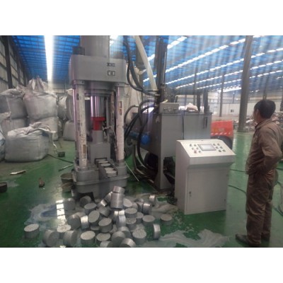 Y上海全自动铝屑压块机磨耗低  饼块密度强