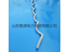 防震鞭 PVC螺旋式防震金具 防护金具厂家